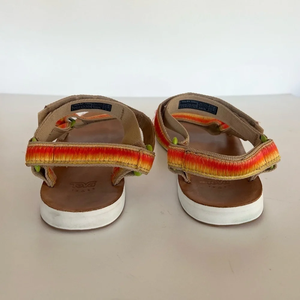 Teva Women's Original Universal Ombre Sunset Sandal in Tan/Orange, 10